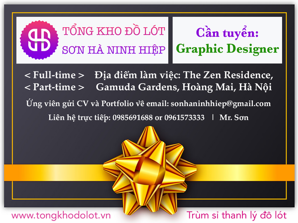 Nhân viên Thiết kế đồ hoạ - Graphic Designer