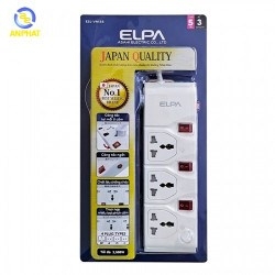 Ổ cắm điện 3 công tắc Nhật Bản 5m ELPA ESL-VNI35