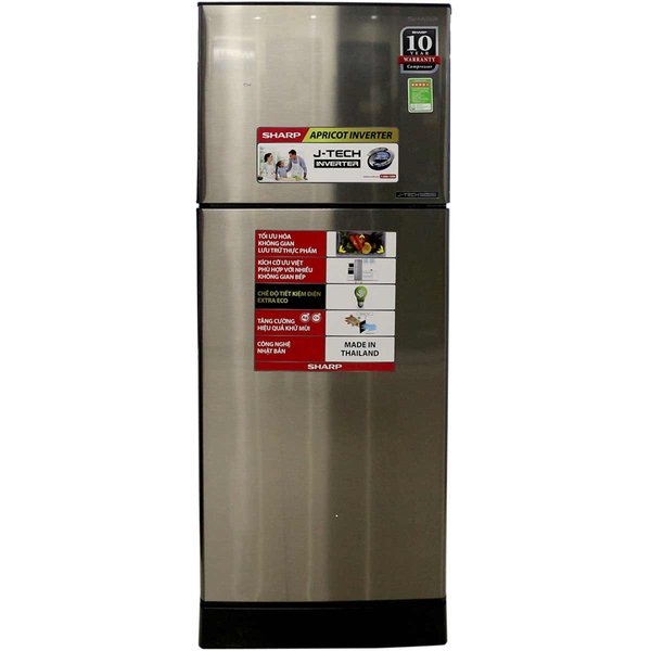 Tủ lạnh Sharp Inverter SJ-X201E-DS 196 Lít