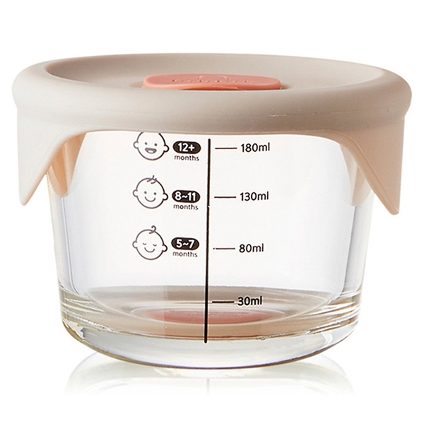 1 hộp thủy tinh đựng thức ăn cho bé Lock&Lock có vạch chia 230ml  LLG508S3 - Hàng Chính Hãng - JoyMall