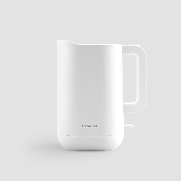 Ấm Đun Siêu Tốc Giảm Âm LocknLock Silent Electric Kettle 1.2L EJK216WHT, Hàng Chính Hãng - JoyMall