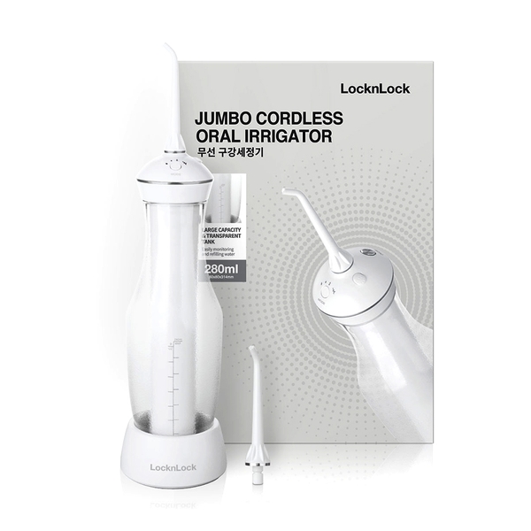 Máy tăm nước không dây LocknLock ENR126WHT