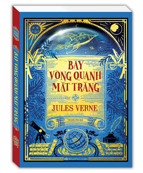 Sách - Bay Vòng Quanh Mặt Trăng - Bìa Mềm