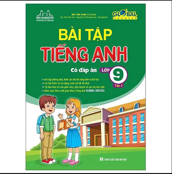 Sách - Global Success - Bài Tập Tiếng Anh Lớp 9 - Tập 2 - Có Đáp Án