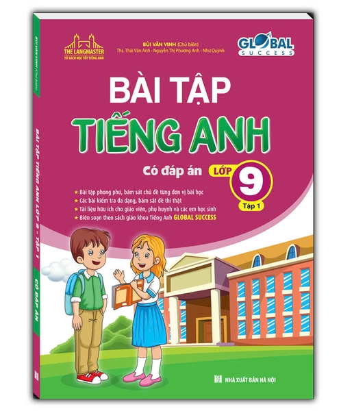 Sách GLOBAL SUCCESS - Bài tập tiếng anh lớp 9 tập 1 (có đáp án)