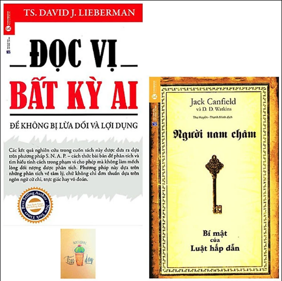 Combo Đọc Vị Bất Kỳ Ai và Người Nam Châm - Bí Mật Của Luật Hấp Dẫn ( Tặng Kèm Sổ Tay )