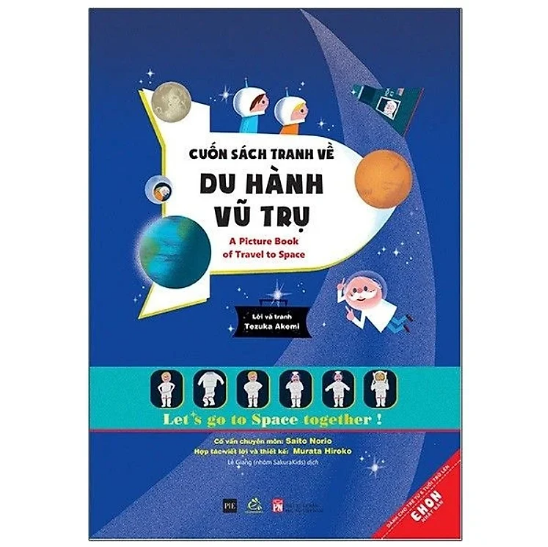 Sách Cuốn sách tranh về Du hành vũ trụ