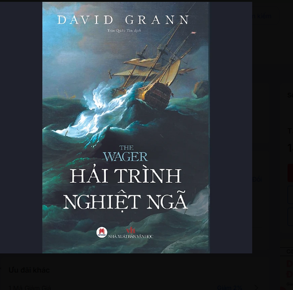 Sách The Wager: Hải Trình Nghiệt Ngã