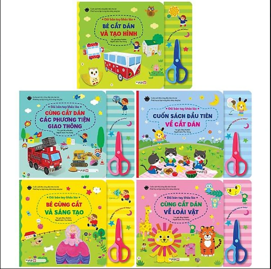 Sách - Bộ Sách Đôi Bàn Tay Khéo Léo (Bộ 5 Cuốn) - Bìa Cứng
