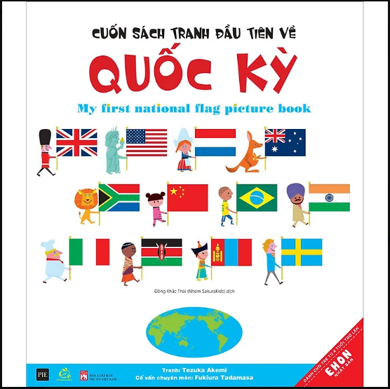 Cuốn Sách Tranh Đầu Tiên Về Quốc Kỳ (Ehon Nhật Bản)