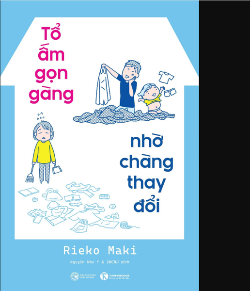 Sách Tổ ấm gọn gàng, nhờ chàng thay đổi