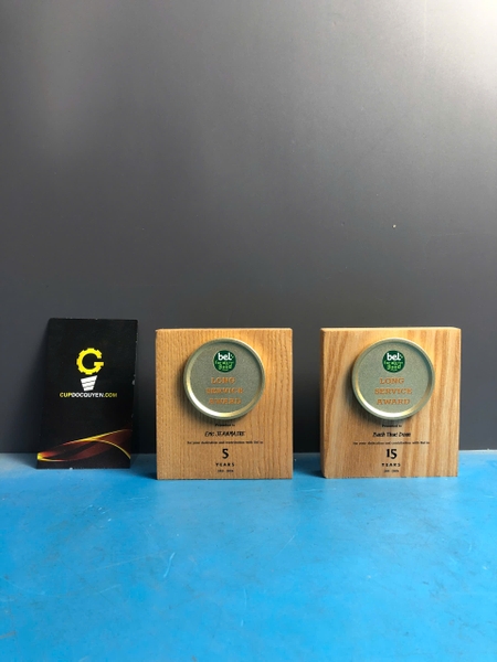 Cúp vinh danh 5 năm cống hiến