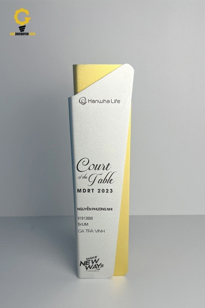 Cúp dạng tấm dành cho Hanwalife