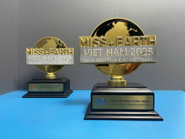 Cúp nhà tài trợ Miss Earth Vietnam 2025