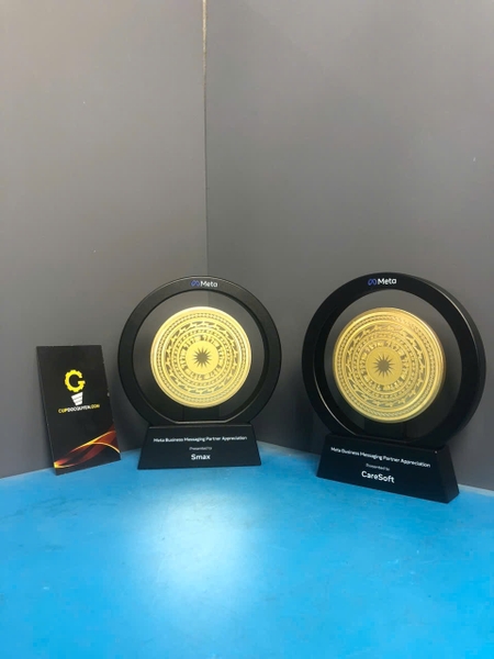 Cúp trống đồng Meta - đậm hồn cốt Việt