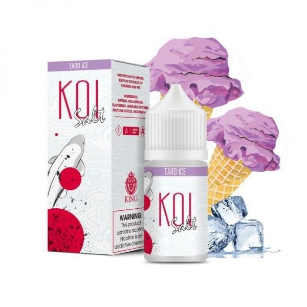 kem-khoai-mon-koi-taro-ice-salt-nicotine-30ml-by-king