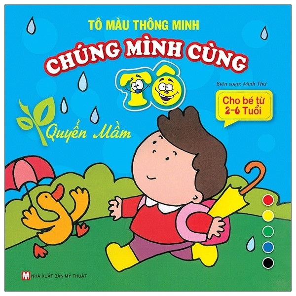 Combo 4 cuốn: Tô Màu Thông Minh - Chúng Mình Cùng Tô ( dành cho bé từ 2 - 6 tuổi ) -TB