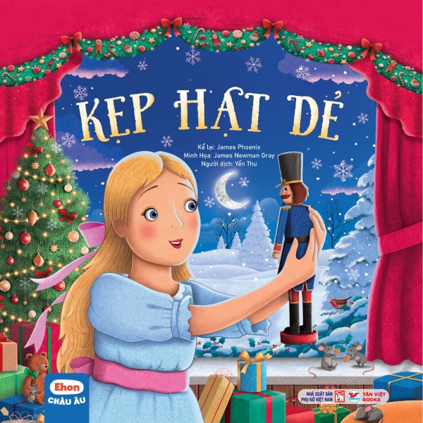 Ehon Châu Âu - Kẹp Hạt Dẻ - Tân Việt Books