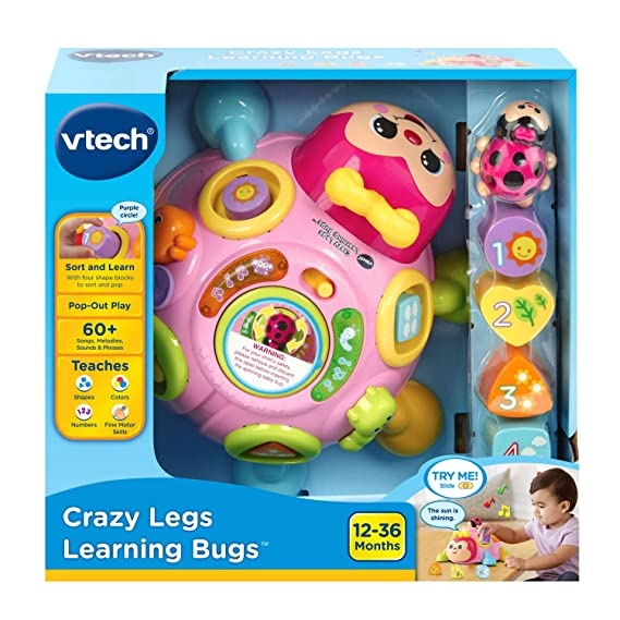 80-522350 Crazy Bug - Bọ cam vui nhộn (hồng)