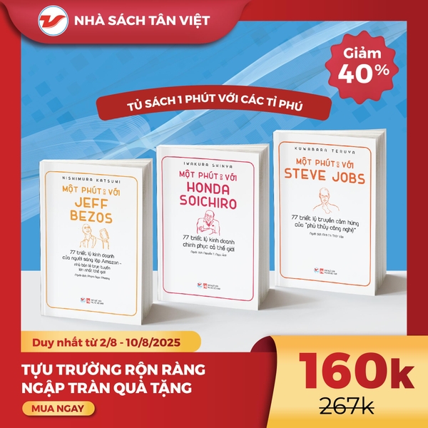 CB15 - Combo sách: Một phút với các tỷ phú