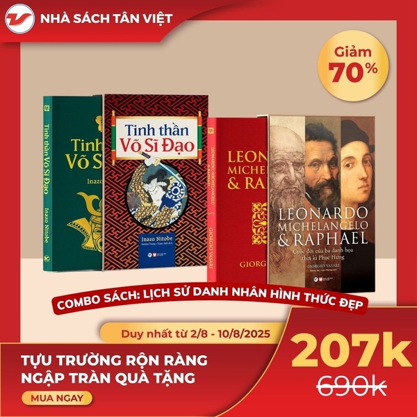 CB24 - Combo Sách lịch sử danh nhân hình thức đẹp