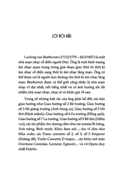 Kể Chuyện Cuộc Đời Các Thiên Tài - Beethoven - Nhà soạn nhạc cổ điển vĩ đại thế giới