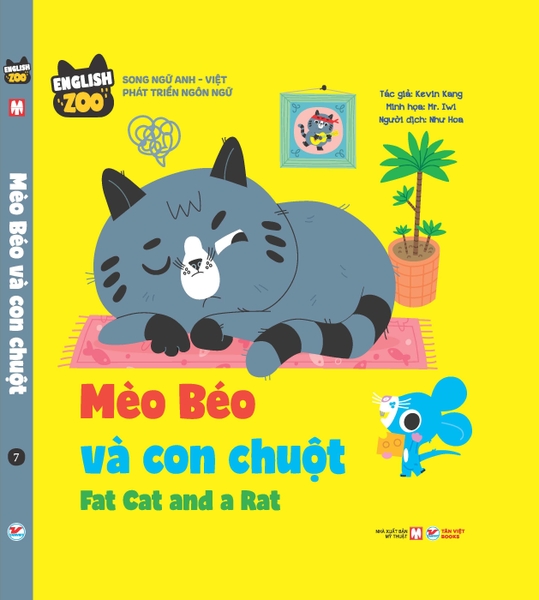 Combo 8 cuốn English Zoo - Song Ngữ Anh Việt