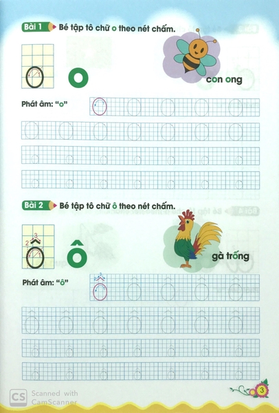 Chuẩn Bị Cho Bé Vào Lớp 1 - Bé Tập Tô Chữ Và Số