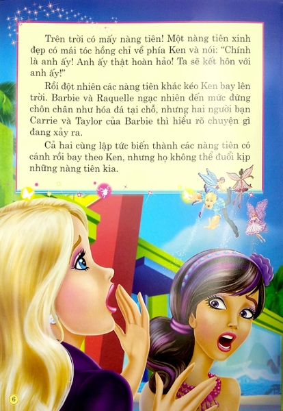 Barbie - Bí Mật Thần Tiên (Truyện Tranh Khổ Lớn)