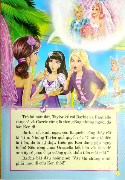 Barbie - Bí Mật Thần Tiên (Truyện Tranh Khổ Lớn)