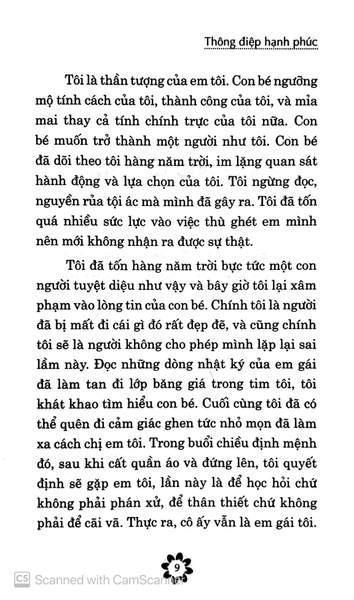 Tủ Sách Sống Đẹp - Thông Điệp Hạnh Phúc