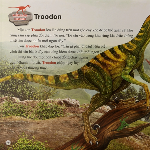 Công Viên Khủng Long - Khủng Long Thông Minh Troodon