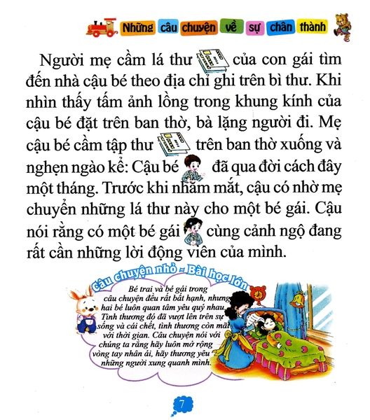 Quyển Sách Đầu Tiên Của Bé: Những Câu Chuyện Về Sự Chân Thành