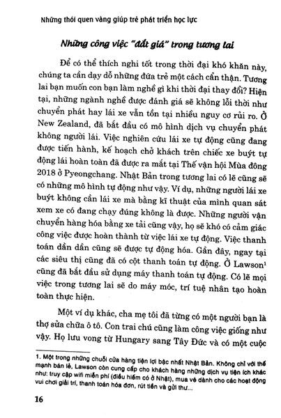 Những Thói Quen Vàng Giúp Trẻ Phát Triển Học Lực