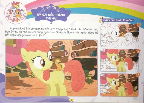 My Little Pony - Tô màu sáng tạo 4Q - Tình bạn trong sáng