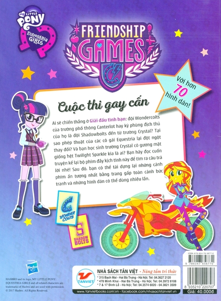 My Little Pony - Rainbow Rocks - Cuộc Thi Gay Cấn (Hình Dán)