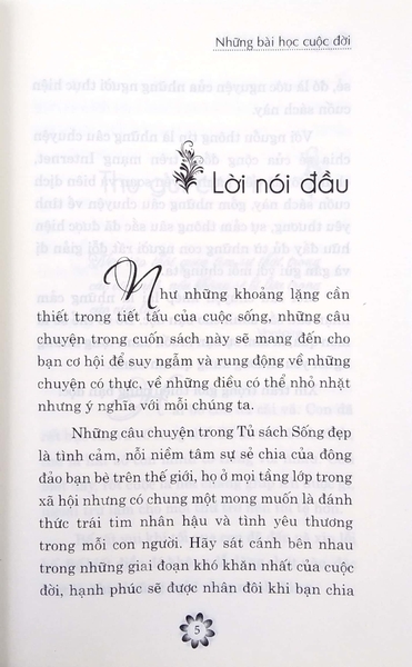 Tủ Sách Sống Đẹp - Những Bài Học Cuộc Đời