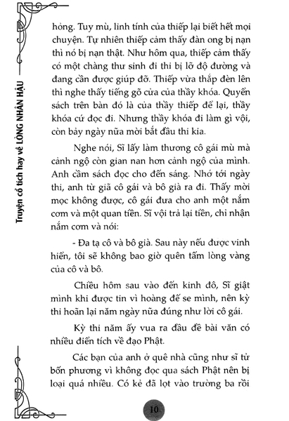 Truyện Cổ Tích Hay Về Lòng Nhân Hậu