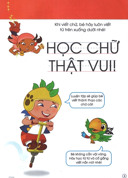 Disney Learning - Cùng Học Chữ Hoa Tiếng Anh