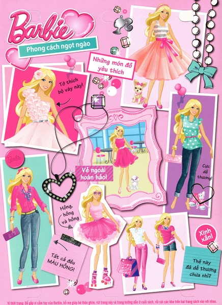 Phong Cách Ngọt Ngào -Barbie Thủ Công Dựng Hình Thời Trang