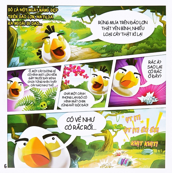 Angry Birds - Bách Khoa Toàn Thư Về Rừng Mưa Nhiệt Đới