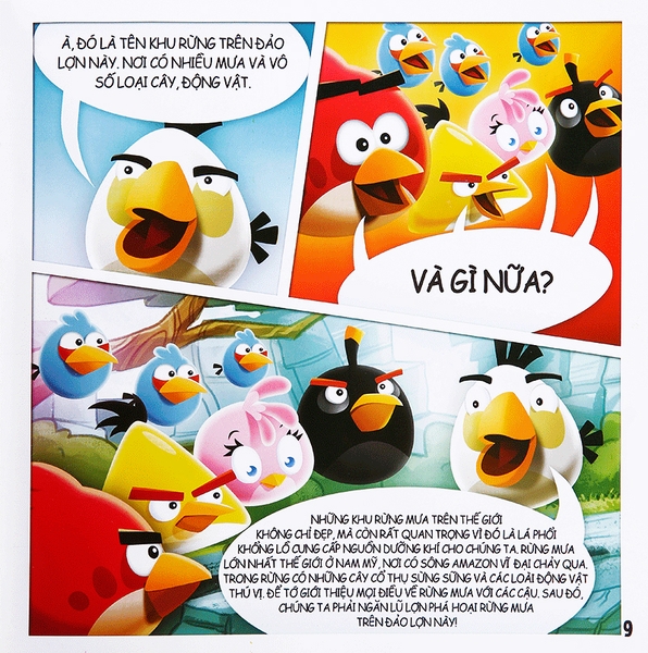 Angry Birds - Bách Khoa Toàn Thư Về Rừng Mưa Nhiệt Đới