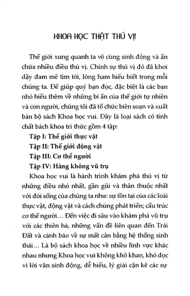 Khoa Học Vui Cơ Thể Người