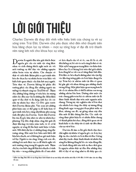Những Trí Tuệ Vĩ Đại - DARWIN - Nhà Tự Nhiên Học, Hành Trình Vĩ Đại Và Thuyết Tiến Hóa