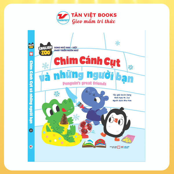 Combo 5 Cuốn English Zoo - Song Ngữ Anh Việt Phát Triển Ngôn Ngữ ( Phát Hành Đợt 2 )