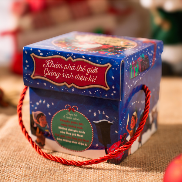 Combo 2 Hộp Giáng Sinh An Lành: Xanh và Đỏ