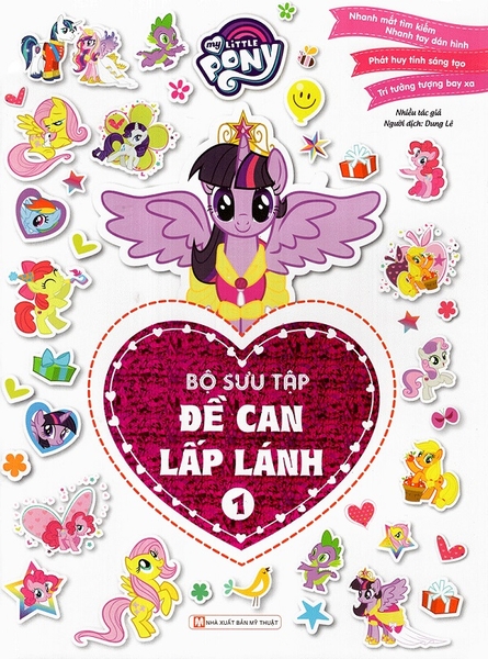 My Little Pony - Bộ Sưu Tập Đề Can Lấp Lánh 1 - Tái Bản 2025