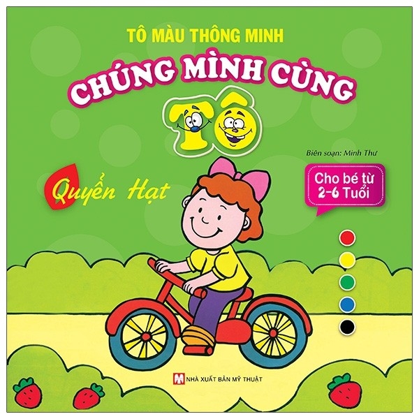 Combo 4 cuốn: Tô Màu Thông Minh - Chúng Mình Cùng Tô ( dành cho bé từ 2 - 6 tuổi ) -TB