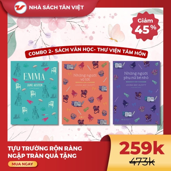 CB21 - COMBO SÁCH VĂN HỌC: THƯ VIỆN TÂM HỒN