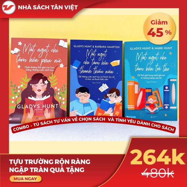 CB30 - Combo 3 cuốn: Mật ngọt cho tâm hồn